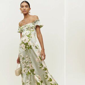 Reformation Sianna Silk Dress Size 4